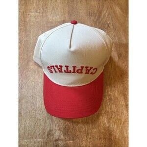 Capitals Hockey Upside Down 2025 SGA New Hat Cap Fast Ship